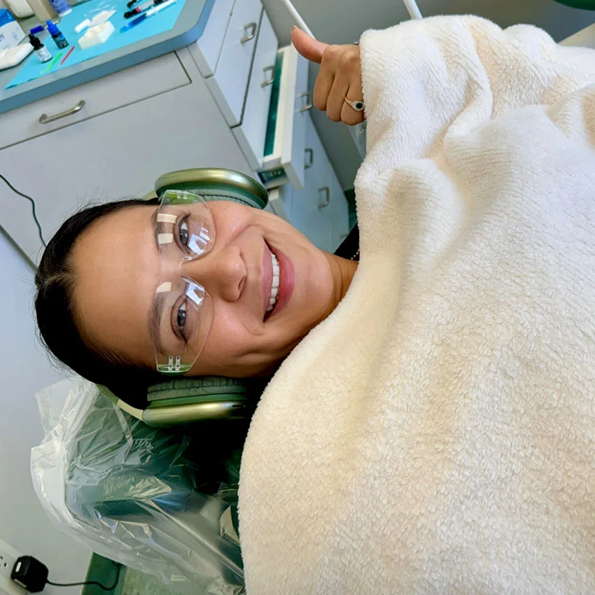 oral surgery patient